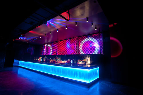 Installed lighting controller at 5th Amendment